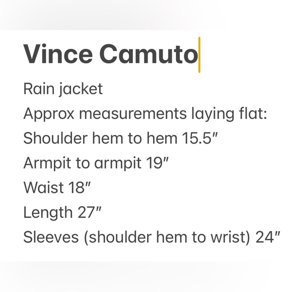 Vince Camuto rain jacket 👌👌❤️ - Picture 14 of 14